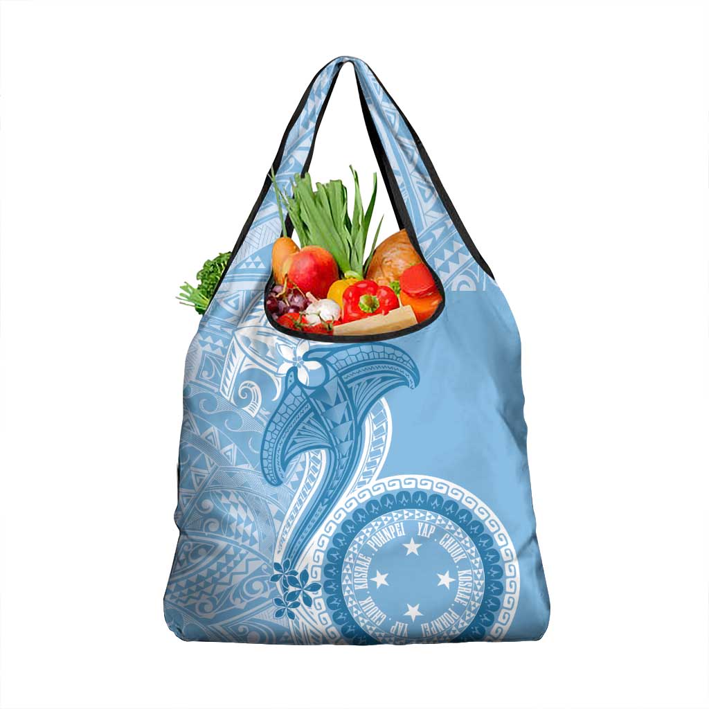 Micronesia FSM Grocery Bag Shark and Manta Classic Style