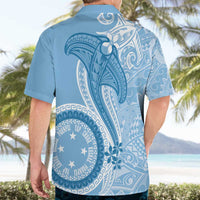 Micronesia FSM Hawaiian Shirt Shark and Manta Classic Style