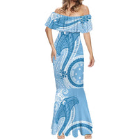 Micronesia FSM Mermaid Dress Shark and Manta Classic Style