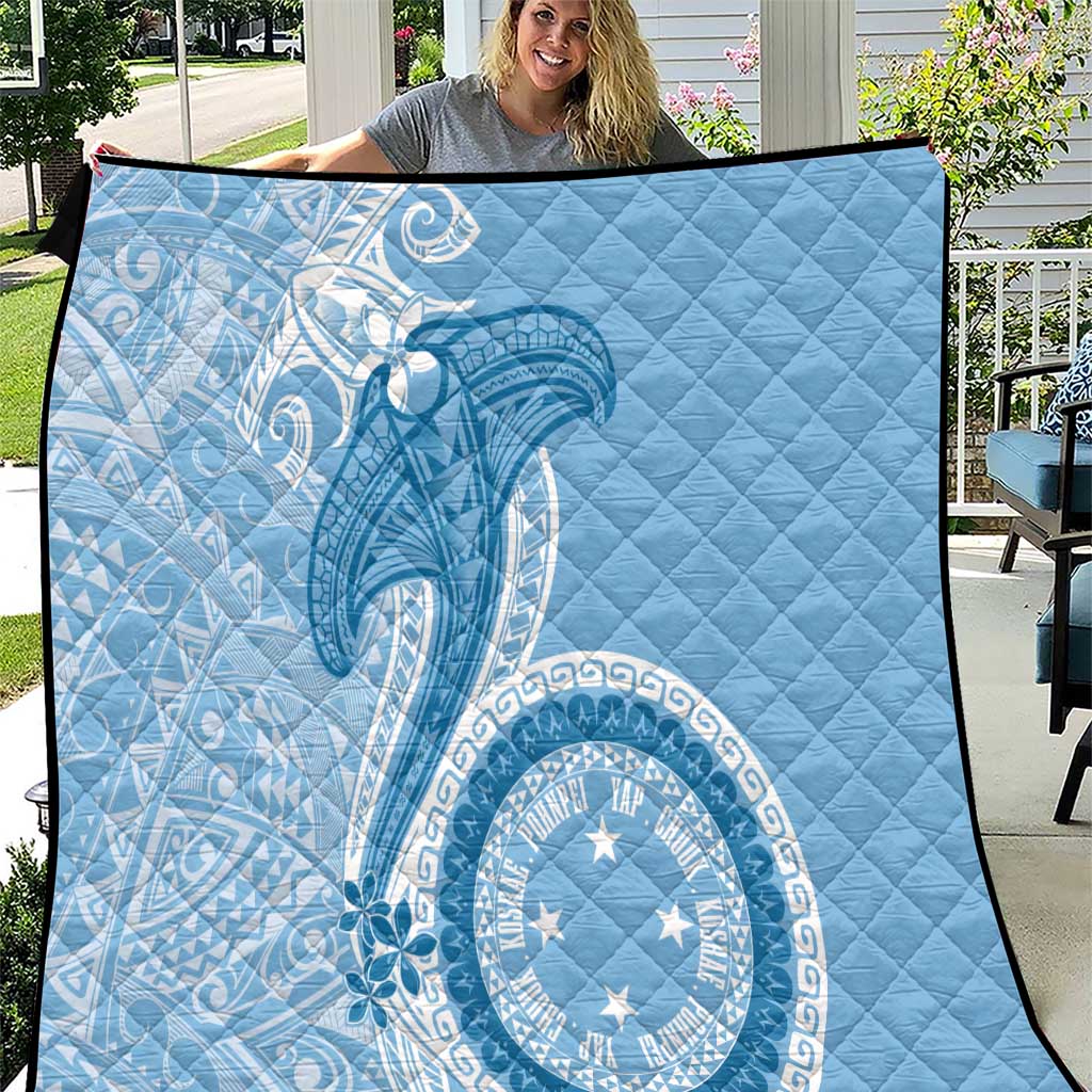 Micronesia FSM Quilt Shark and Manta Classic Style