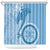 Micronesia FSM Shower Curtain Shark and Manta Classic Style