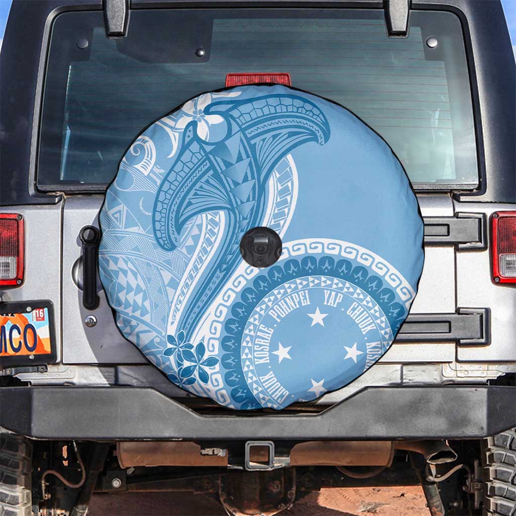 Micronesia FSM Spare Tire Cover Shark and Manta Classic Style