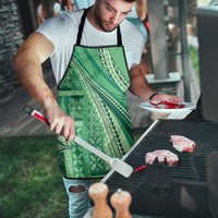 Pasifika Women's Day - Samoa Siapo Malu Tattoo Inspired Apron Jade
