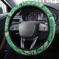 Pasifika Women's Day - Samoa Siapo Malu Tattoo Inspired Steering Wheel Cover Jade