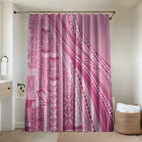 Pasifika Women's Day - Samoa Siapo Malu Tattoo Inspired Bathroom Set Pink