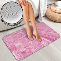 Pasifika Women's Day - Samoa Siapo Malu Tattoo Inspired Bathroom Set Pink