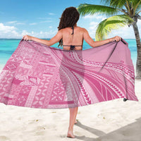 Pasifika Women's Day - Samoa Siapo Malu Tattoo Inspired Sarong Pink