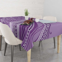 Pasifika Women's Day - Samoa Siapo Malu Tattoo Inspired Tablecloth Lavender
