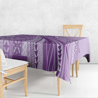 Pasifika Women's Day - Samoa Siapo Malu Tattoo Inspired Tablecloth Lavender