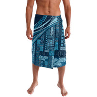 Pasifika Women's Day - Samoa Siapo Malu Tattoo Inspired Lavalava Navy Blue
