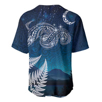 New Zealand Matariki Baseball Jersey Starry Night Style LT7 - Polynesian Pride