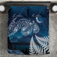 New Zealand Matariki Bedding Set Starry Night Style LT7 Navy - Polynesian Pride