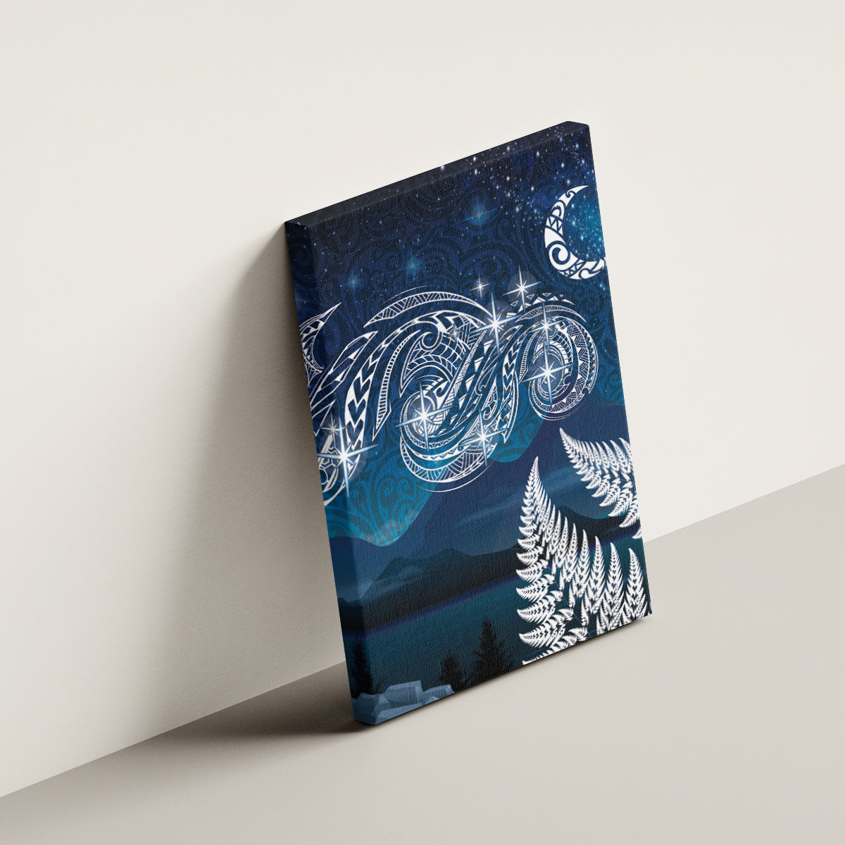 New Zealand Matariki Canvas Wall Art Starry Night Style LT7 - Polynesian Pride