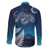 New Zealand Matariki Family Matching Tank Maxi Dress and Hawaiian Shirt Starry Night Style LT7 - Polynesian Pride