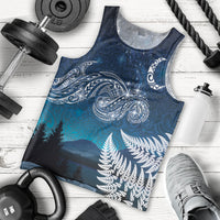 New Zealand Matariki Men Tank Top Starry Night Style LT7 - Polynesian Pride