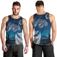 New Zealand Matariki Men Tank Top Starry Night Style LT7 - Polynesian Pride