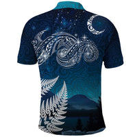 New Zealand Matariki Polo Shirt Starry Night Style LT7 - Polynesian Pride