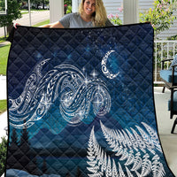 New Zealand Matariki Quilt Starry Night Style LT7 Navy - Polynesian Pride