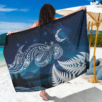 New Zealand Matariki Sarong Starry Night Style LT7 One Size 44 x 66 inches Navy - Polynesian Pride