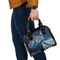 New Zealand Matariki Shoulder Handbag Starry Night Style LT7 - Polynesian Pride