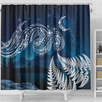 New Zealand Matariki Shower Curtain Starry Night Style LT7 - Polynesian Pride