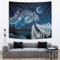 New Zealand Matariki Tapestry Starry Night Style LT7 Navy - Polynesian Pride