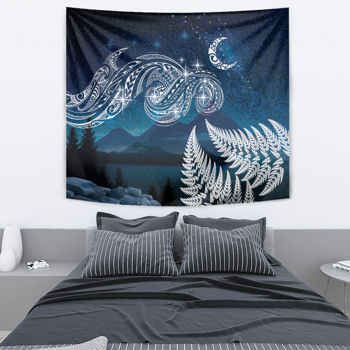 New Zealand Matariki Tapestry Starry Night Style LT7 - Polynesian Pride
