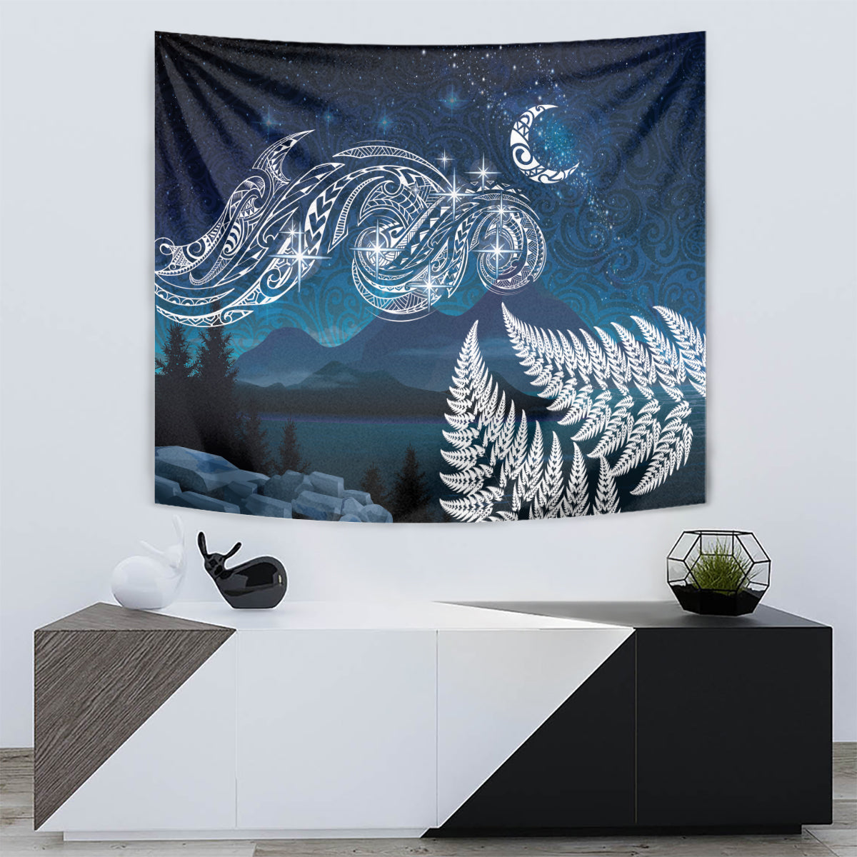 New Zealand Matariki Tapestry Starry Night Style LT7 - Polynesian Pride