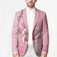 Hawaii Maui Island Flowers Lei Blazer Lokelani Rose Pink