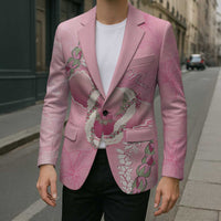 Hawaii Maui Island Flowers Lei Blazer Lokelani Rose Pink