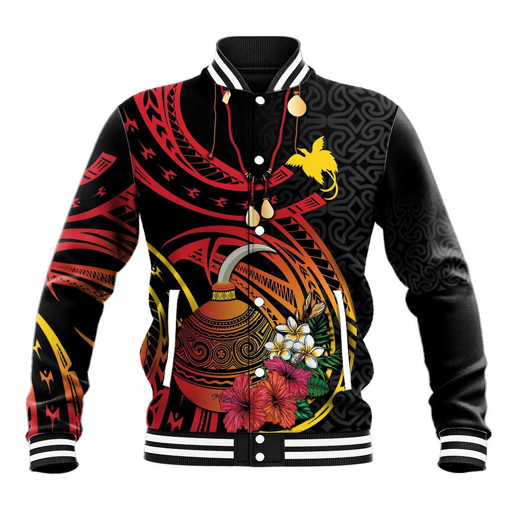 Personalized Milne Bay Baseball Jacket PNG Lime Pot with Oro Tapa