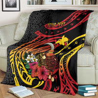 Personalized Milne Bay Blanket PNG Lime Pot with Oro Tapa