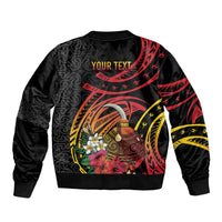 Personalized Milne Bay Bomber Jacket PNG Lime Pot with Oro Tapa