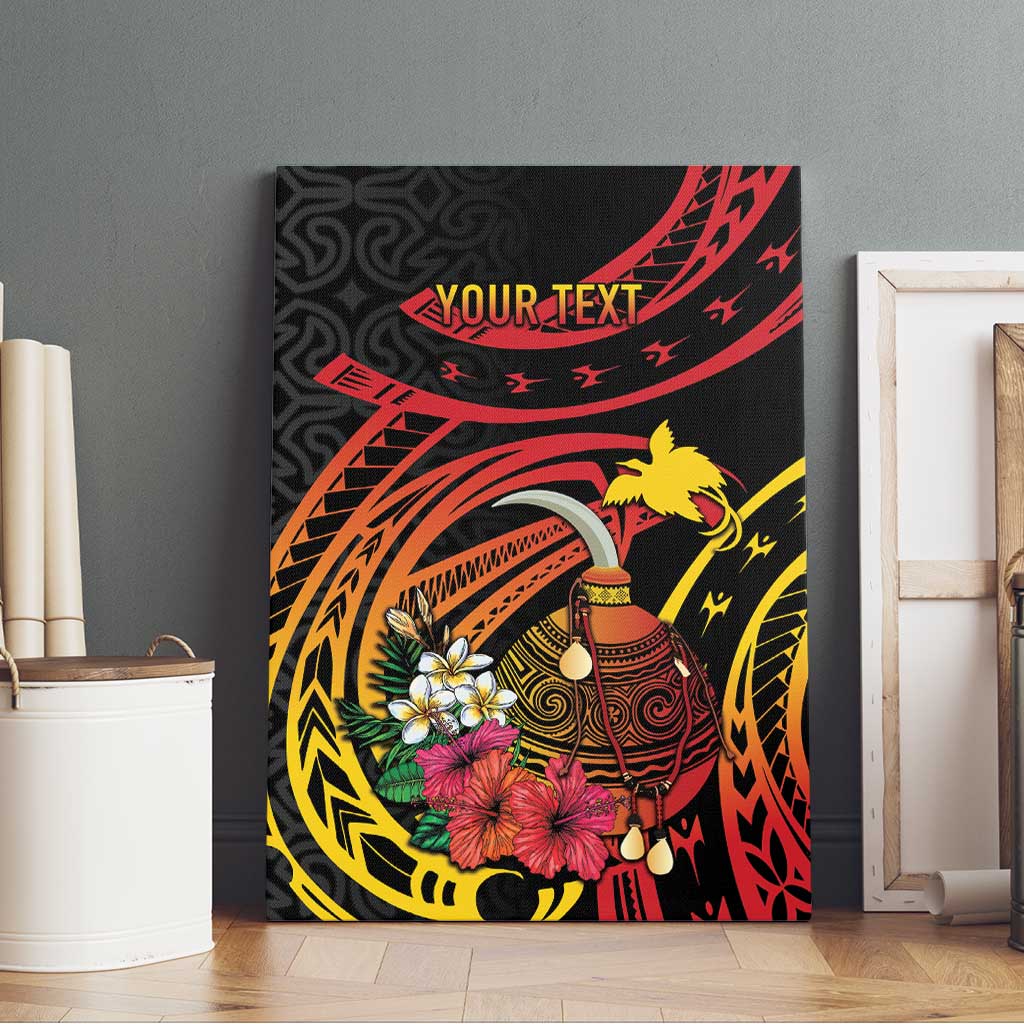 Personalized Milne Bay Canvas Wall Art PNG Lime Pot with Oro Tapa