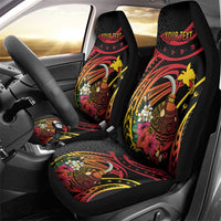 Personalized Milne Bay Car Seat Cover PNG Lime Pot with Oro Tapa