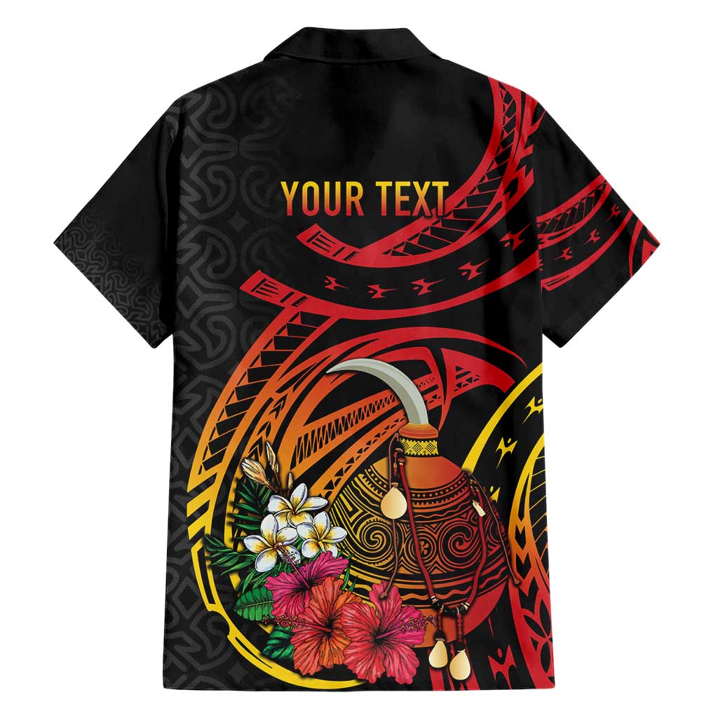 Personalized Milne Bay Family Matching Short Sleeve Bodycon Dress and Hawaiian Shirt PNG Lime Pot with Oro Tapa