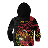 Personalized Milne Bay Kid Hoodie PNG Lime Pot with Oro Tapa