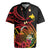 Personalized Milne Bay Rugby Jersey PNG Lime Pot with Oro Tapa