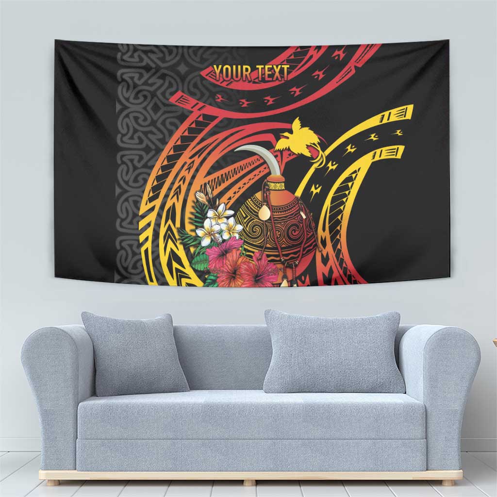 Personalized Milne Bay Tapestry PNG Lime Pot with Oro Tapa