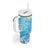 Hafa Adai Guam Chamorro Personalized Tumbler With Handle Ocean Blue Latte Stone with Guasali - Polynesian Pride