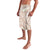 Polynesian Vintage Floral Lavalava Beige Motifs - Polynesian Pride