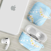 Polynesian Vintage Floral AirPods Case Azure Motifs - Polynesian Pride