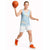 Polynesian Vintage Floral Basketball Jersey Azure Motifs - Polynesian Pride