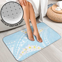 Polynesian Vintage Floral Bathroom Set Azure Motifs - Polynesian Pride