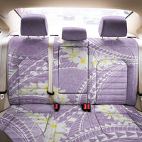 Polynesian Vintage Floral Back Car Seat Cover Lavender Motifs - Polynesian Pride