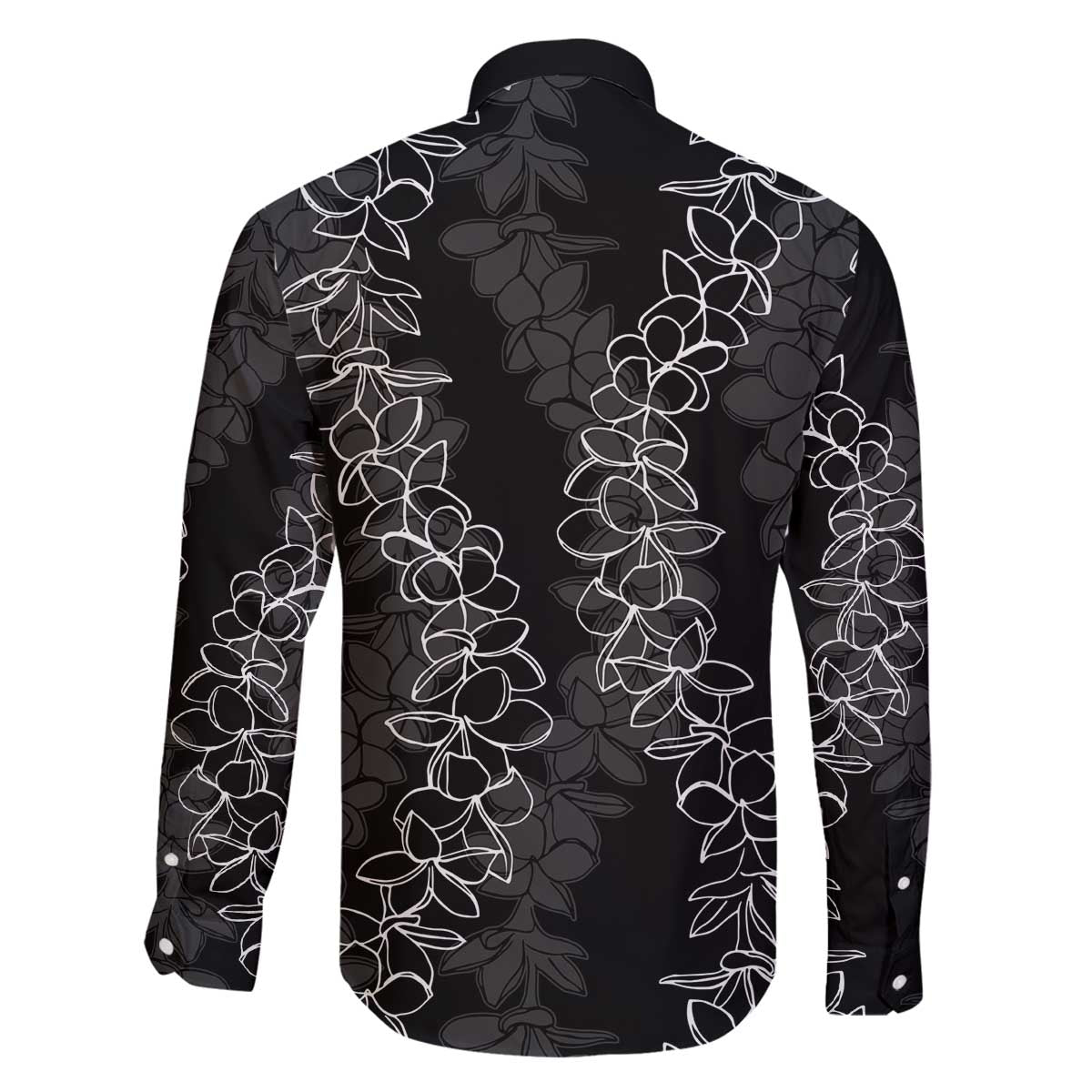 Hawaii Plumeria Lei Family Matching Puletasi and Hawaiian Shirt Aloha Festive Vibe