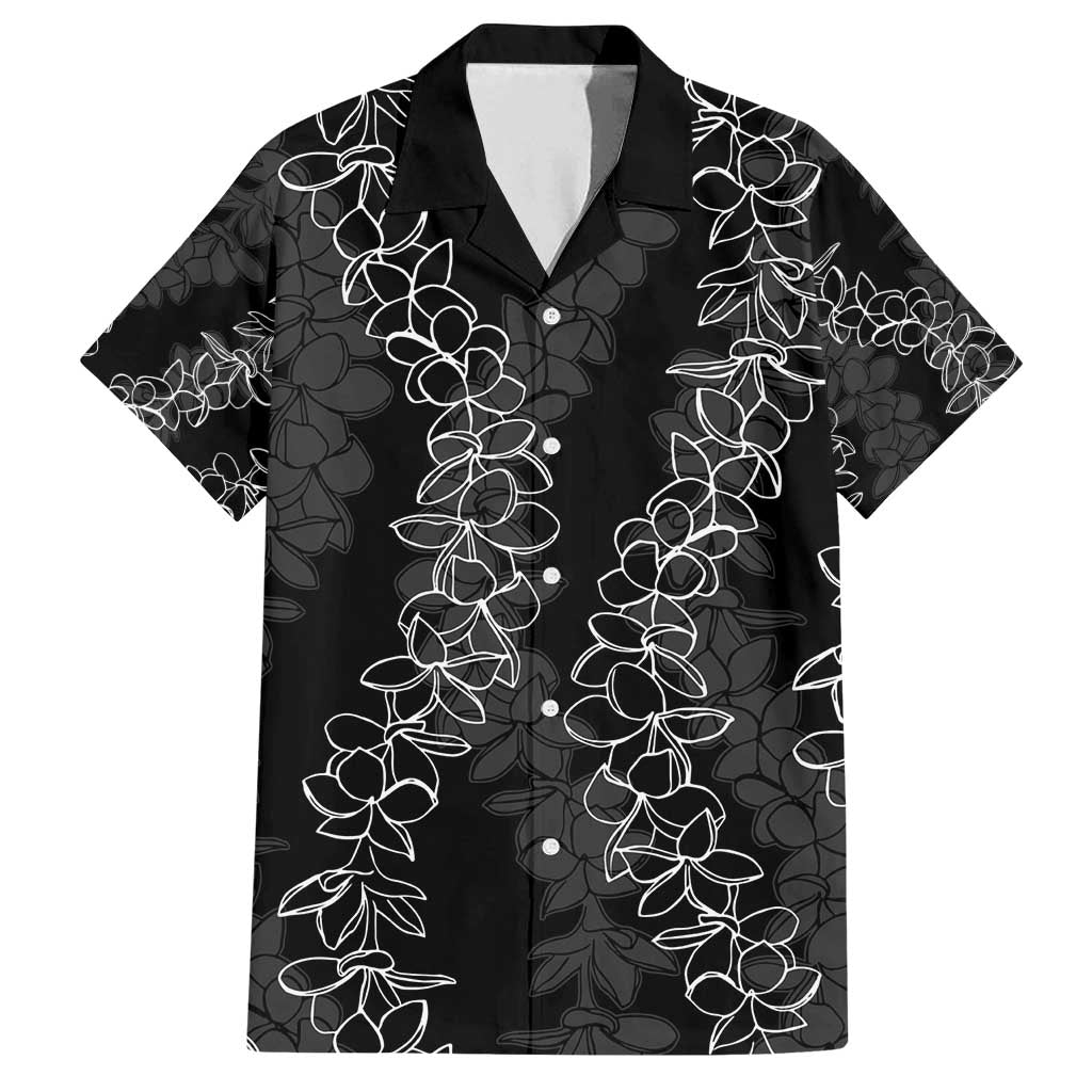 Hawaii Plumeria Lei Family Matching Tank Maxi Dress and Hawaiian Shirt Aloha Festive Vibe