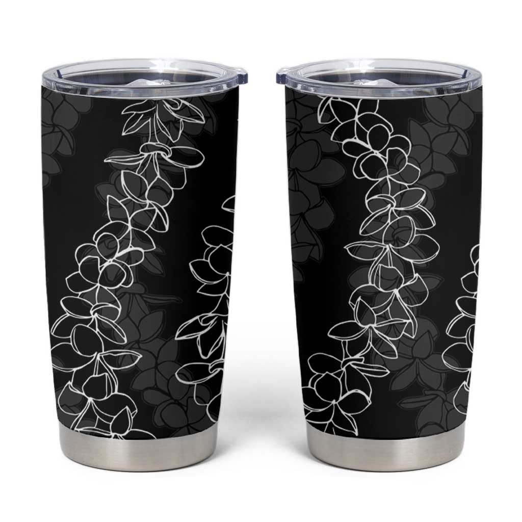 Hawaii Plumeria Lei Tumbler Cup Aloha Festive Vibe