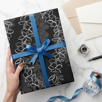 Hawaii Plumeria Lei Wrapping Paper Aloha Festive Vibe