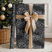 Hawaii Plumeria Lei Wrapping Paper Aloha Festive Vibe